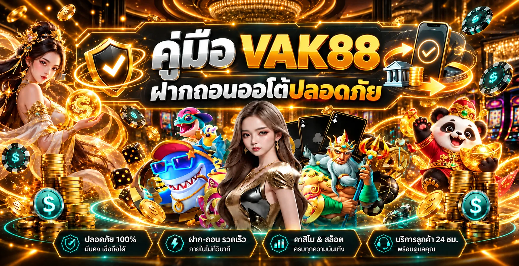 VAK88 ฝากถอนออโต้ คู่มือตรวจรายการปลอดภัย